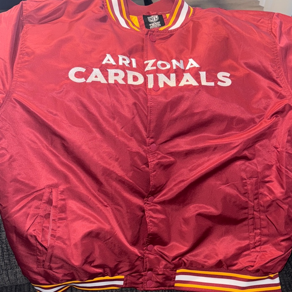 Arizona Cardinals Red Bomber Jacket